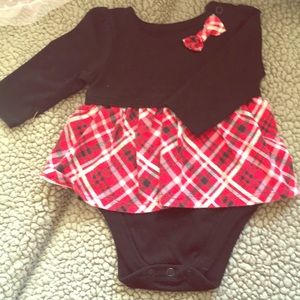 0-3 months plaid dress